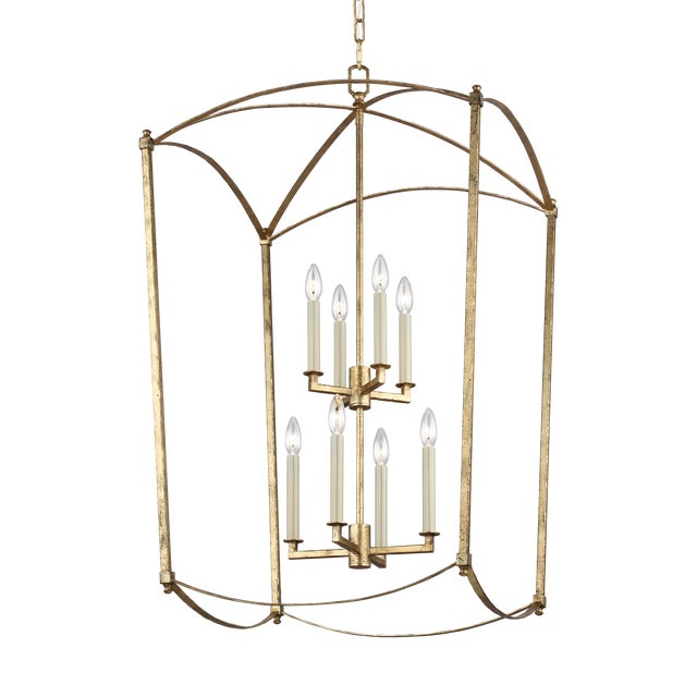 Sophisticated and sleek, the Thayer Collection is a refreshing interpretation of a traditional four-sided lantern softened...