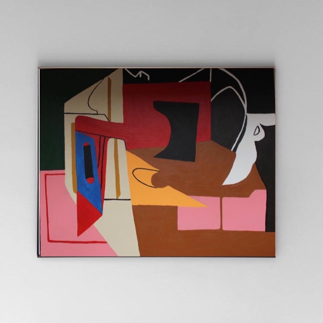 Bodasca, Abstract Geometric Forms No. 7, 2026, Acrylic on Canvas For Sale - Image 12 of 12