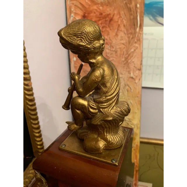 Wood French Style Versailles Clock For Sale - Image 7 of 13