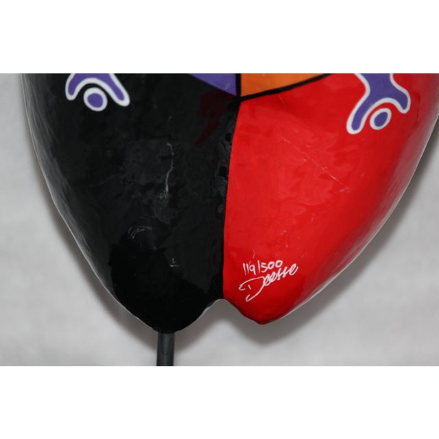 Pop Art Goddess, 1990s, Epoxy Resin For Sale - Image 5 of 16