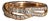 The Tomillo: Ladies Signed 18K Rose Gold Diamond Twist Band For Sale