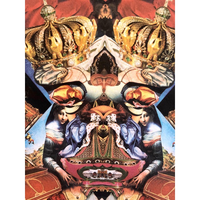 Anne Marie Karlsen, Los Angeles Contemporary Digital Kaleidoscope Collage Iris Double Print Proof, 1996 For Sale - Image 4 of 6