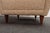 Pair of Italian Modernist High Back Lounge Chairs in Two-Tone Bouclé and Walnut For Sale - Image 15 of 18