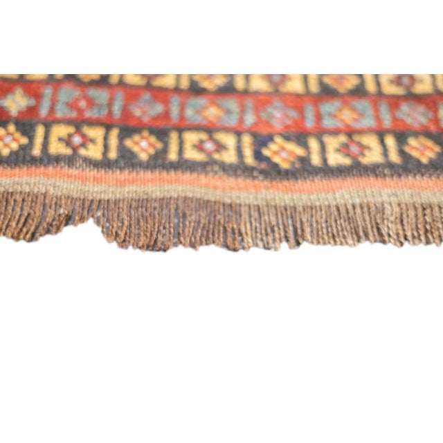 Textile Late 18th Century Antique Persian Khamseh Rug 4'3'' x 6'4'' For Sale - Image 7 of 12