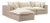 Cali Natural Wicker Outdoor Modular Sectional For Sale - Image 10 of 10