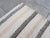 White 1960s Neutral Stripe Hemp Kilim Runner For Sale - Image 8 of 10