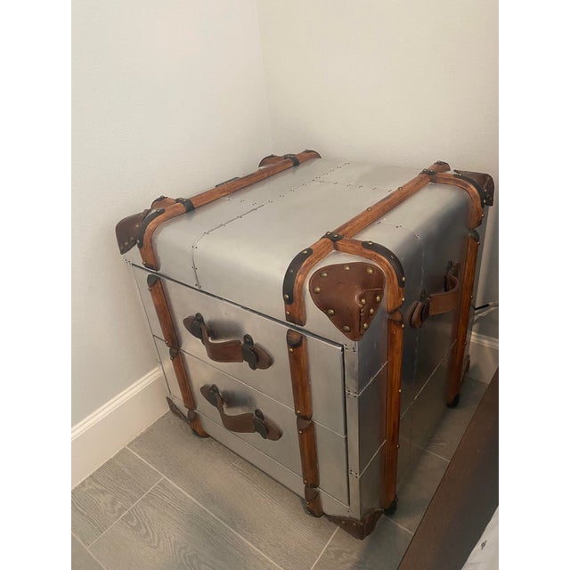 Modern Timothy Oulton Globetrekker Two Drawer For Sale - Image 3 of 5