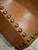 Animal Skin Italian Leather & Stud Wastebasket For Sale - Image 7 of 7