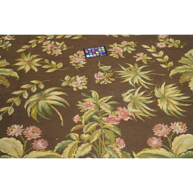 19th Century Aubusson Rug 7'8'' X 10'1'' For Sale - Image 5 of 6