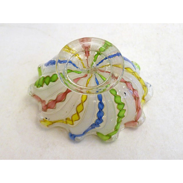 Small Vintage Murano Glass Bowl, 1960s For Sale - Image 6 of 13