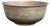 Large Antique Islamic Engraved Tinned Copper Bowl, 1890s For Sale