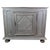 Food Cabinet Painted in Grey, 1720s For Sale - Image 9 of 9