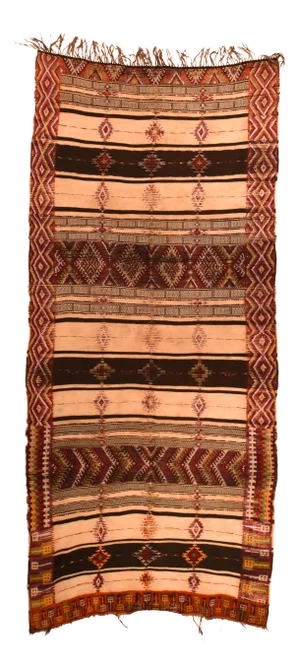 Vintage Moroccan Kilim Rug