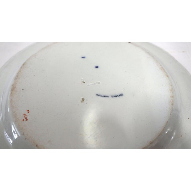 Cauldon English Platter with Fluted Edges For Sale In Los Angeles - Image 6 of 8