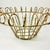 1950s Vintage French Art Nouveau Boho Chic Small Wire Jardiniere Basket Planter. For Sale - Image 11 of 12