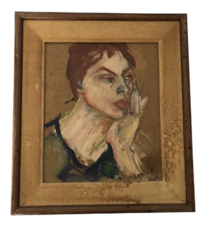 Parisian O/B Portrait of Woman (3/59) “Schettler” 15x17