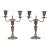 Tiffany & Co. Antique Victorian Silverplate Two-Arm Candelabras, Pair For Sale