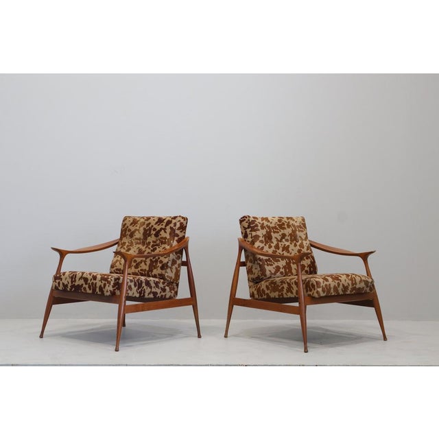 Armchairs by Ico Parisi for Fratelli Reguitti, Italy, 1959, Set of 2 For Sale - Image 16 of 16