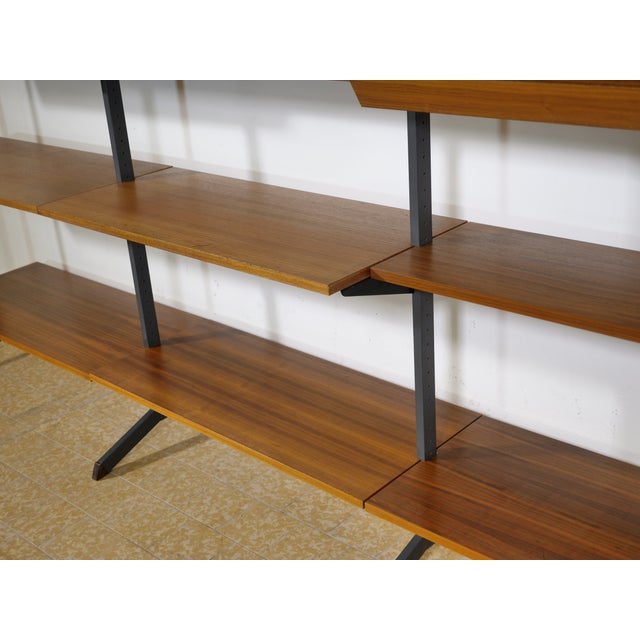 Mid-Century Freestanding Modular Shelving System by Olof Pira, 1960s For Sale - Image 9 of 18