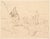 1959 After Pierre Puvis De Chavannes Pierre, Sketch for the Mural "Greek Colony", Hungarian Print For Sale - Image 4 of 5