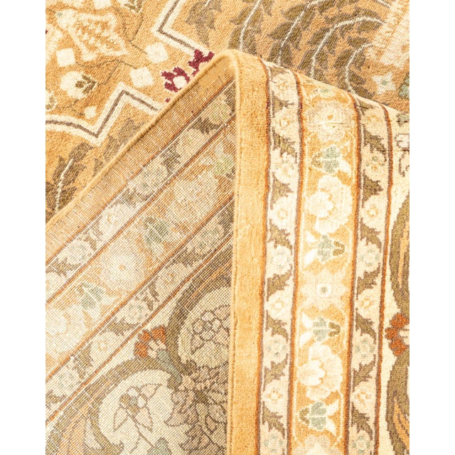Mogul, One-of-a-Kind Hand-Knotted Area Rug - Beige, 8' 1" x 10' 4" For Sale In New York - Image 6 of 8