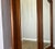 Brown Antique French Carved Walnut Mirrored 2-Door Wardrobe For Sale - Image 8 of 18
