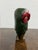 Sudha Hand-Painted Wooden Owl Figurine For Sale - Image 11 of 12