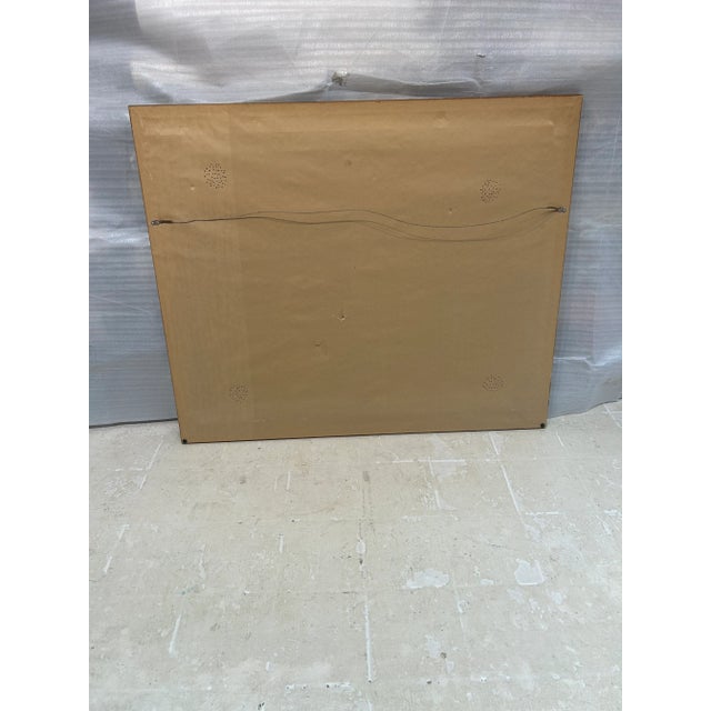 Vintage Paris Handmade Oil Painting For Sale - Image 9 of 12