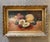 Late 19th century still life painting of fruit in original gilt wood carved frame. Excellent condition.
