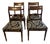 Antique Regency Mahogany Dining Chairs, 1815, Set of 4 For Sale