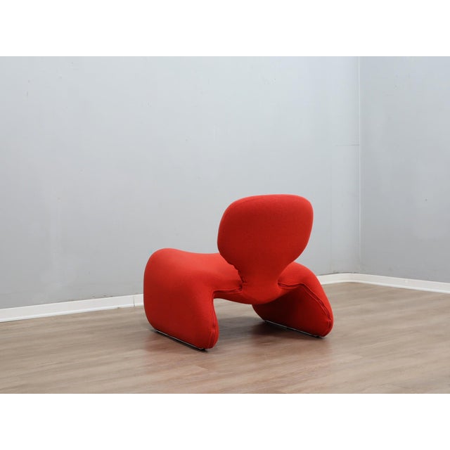 Experience a tangible piece of cinematic history with this authentic 1960s djinn armchair. Designed by olivier mourgue and...