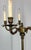 Vintage French Style Brass 5-Lights Candelabra Floor Lamp For Sale - Image 4 of 17
