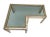 Brass and Glass Coffee Table, 1970s For Sale - Image 6 of 8