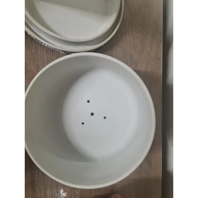 1900 - 1909 Antique Cheese Keeper English Jasper After Wedgwood For Sale - Image 5 of 7