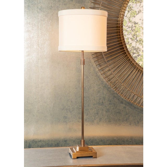 Contemporary Wildwood Bailey Table Lamp - Brass For Sale - Image 3 of 5