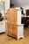 Swedish Baroque Period 1760 Painted Two-Part Cabinet with Four Doors For Sale - Image 10 of 13