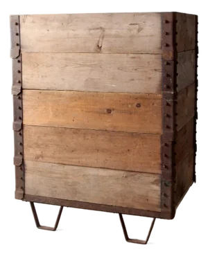 Vintage Industrial Wood Crating