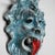 An expressive ceramic wall mask from Seminara, the well-known ceramics village in Calabria, made by Gennaro Condurso, a...
