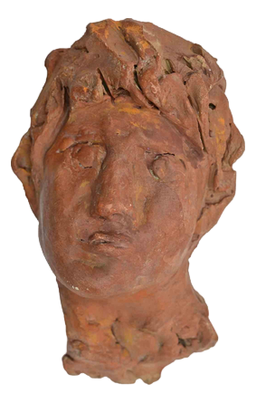 Sirio Pellegrini, Portrait, 1960s, Terracotta