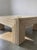 2020s Travertine Coffee Table – Square Stone Living Room Table For Sale - Image 5 of 6