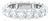 Alexander Beverly Hills All Gia 4.02ct Oval D Diamond Eternity Band 18k Size 5.25 For Sale
