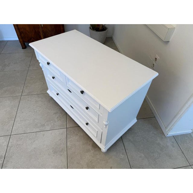 Rustic Gründerzeit Chest of Drawers in Natural Wood For Sale - Image 9 of 13