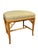 Chinoiserie Mid-20th Century Chinese Chippendale Faux Bamboo Stool For Sale - Image 3 of 8