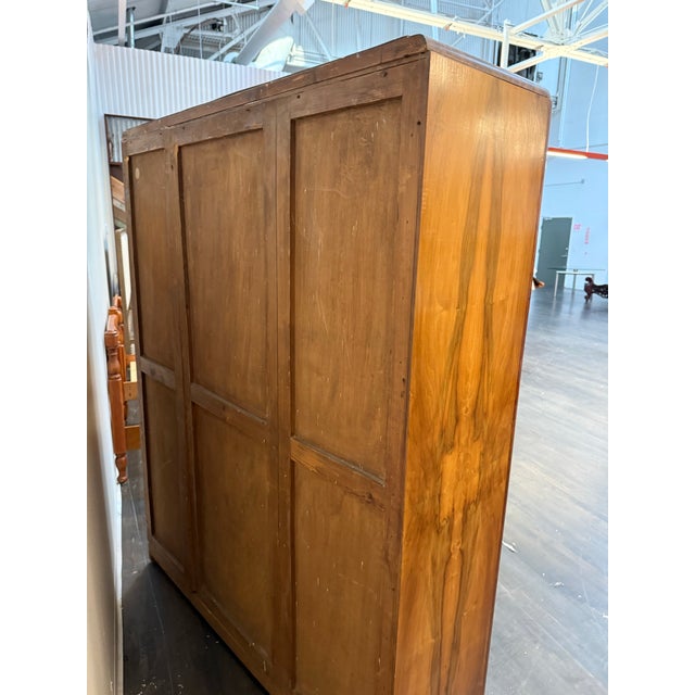 Mid 20th Century Art Deco Hanging Armoire With Drawers For Sale - Image 11 of 12