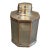 1920s Octagonal Silverplate Tea Caddy For Sale