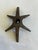 Industrial Vintage Cast Iron Star Wheel Industrial Farm Architectural Salvage For Sale - Image 3 of 7
