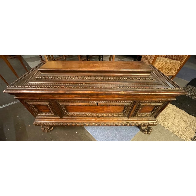 Cassonne Chest, Late 16th-Early 17th century For Sale - Image 14 of 14