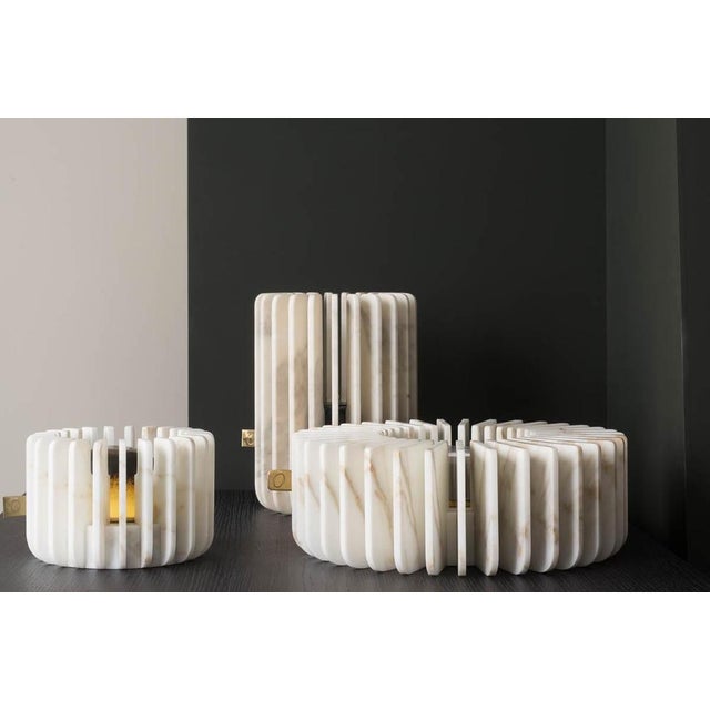 Marquina Orion Candleholder Set by Dan Yeffet, Set of 3 For Sale - Image 6 of 18