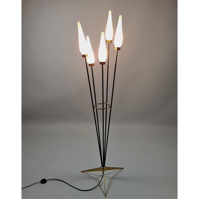 1950s Floor Lamp from Stilnovo, Italy, 1950s For Sale - Image 5 of 7