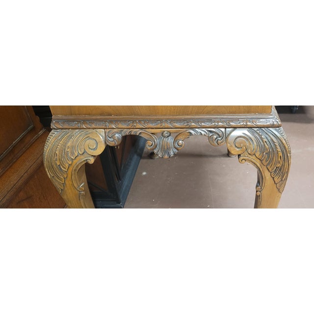 Antique Georgian English Burlwood Bar For Sale In Philadelphia - Image 6 of 17